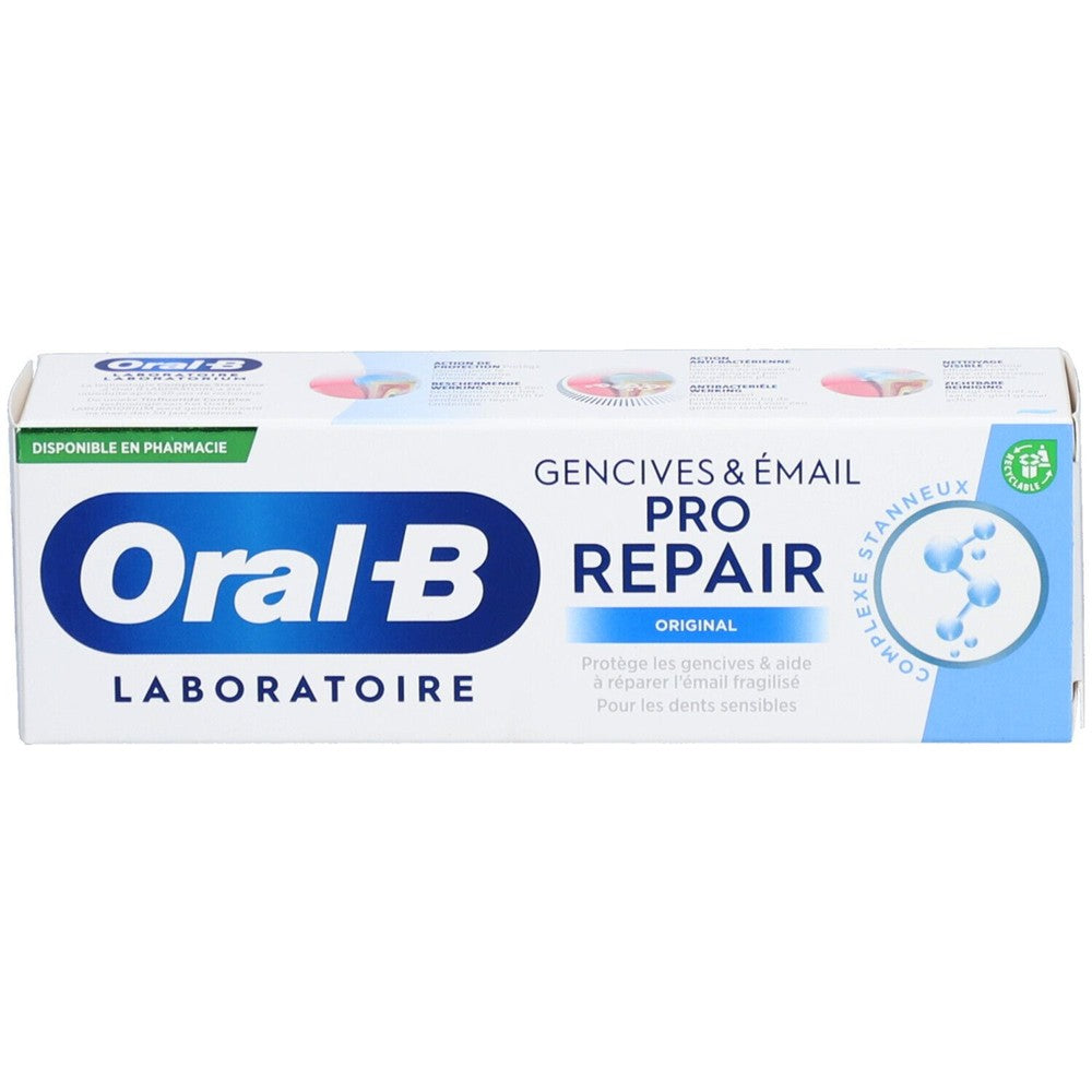 Oral B Laboratorium - Tandpasta - Pro Repair - Gums & Enamel - Original - 75ml