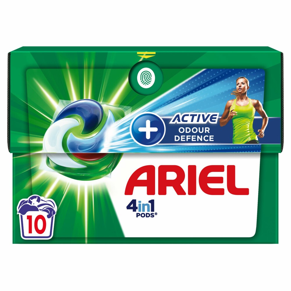 Ariel - Wasmiddel - Pods - Active + Odor Defence - 10Wb/236g
