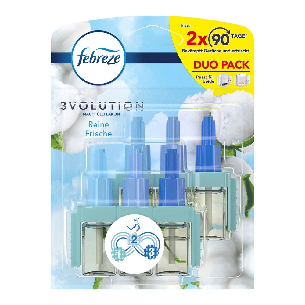 Febreze - Elektrisch Luchtverfrisser - Navulling - 3 Volution - Pure Freshness - 2x20ml