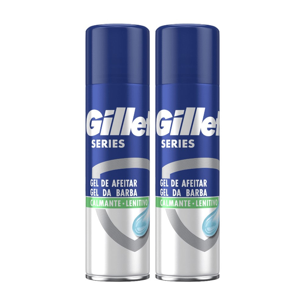 Gillette - Scheergel - Sensitive - Formato Familiar - 2x240ml