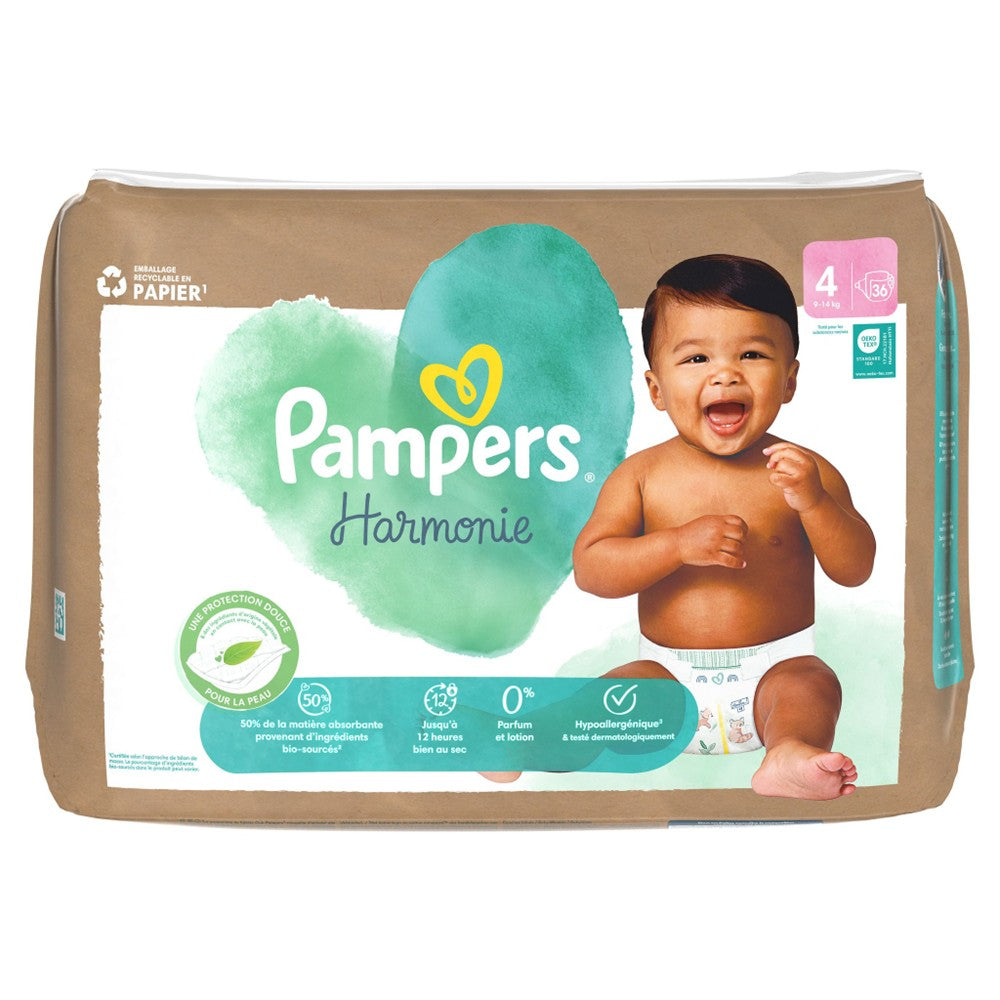 Pampers Harmonie - Luiers - Size 4 - 9-14kg - 36 Stuks