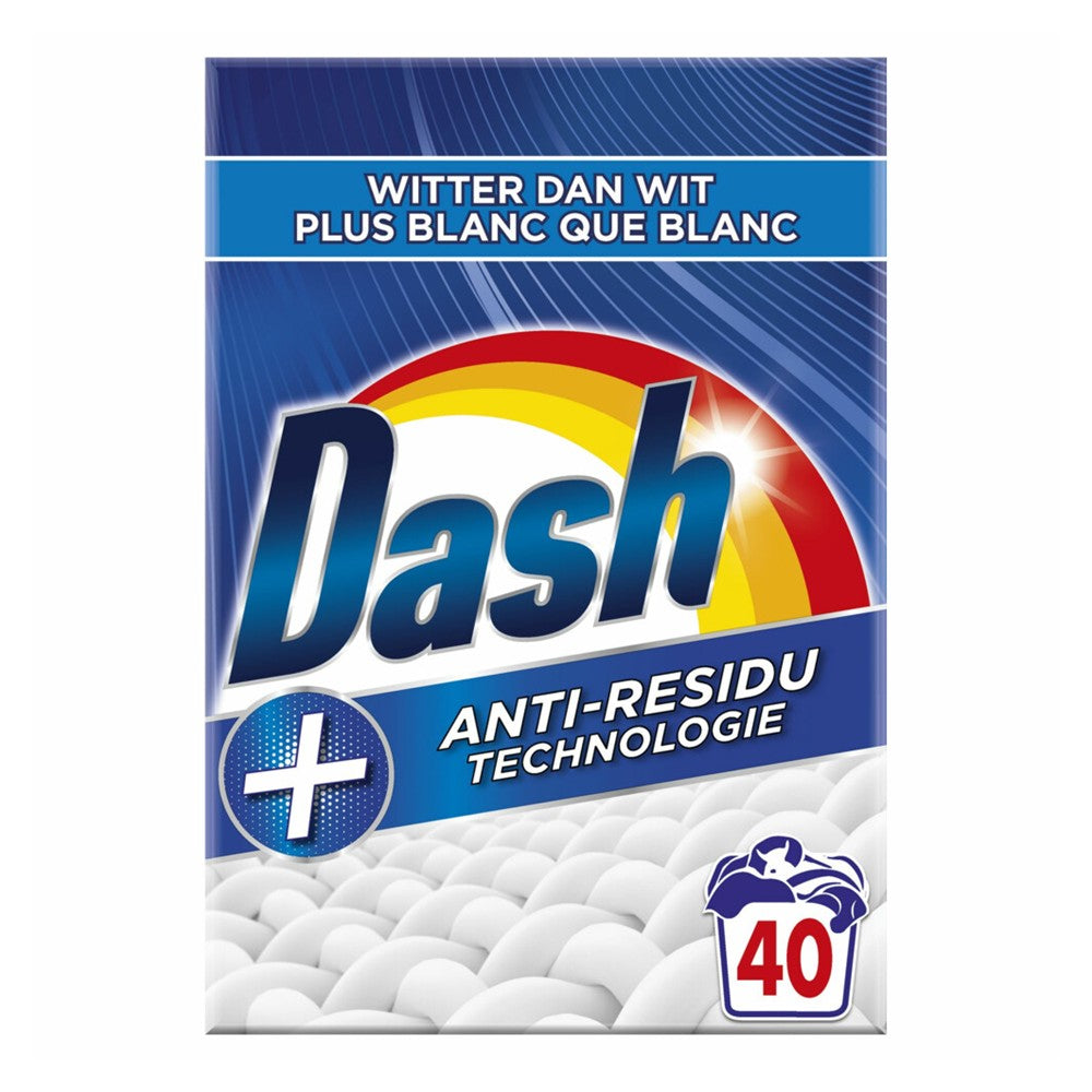 Dash - Wasmiddel - Waspoeder - Regular - 40Wb/2.4kg