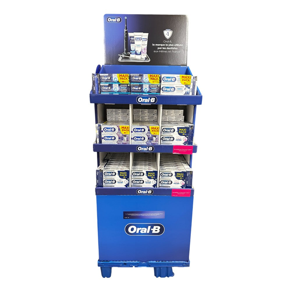Oral B - Display - Tandpasta - 5 Assortimenten - 99 Stuks
