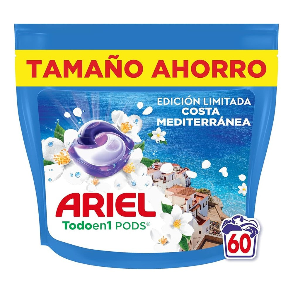 Ariel - Wasmiddel - Pods - Allin1 - Sea Breeze - 60Wb/1236g