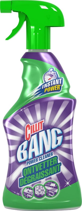 Cillit Bang Power Cleaner - Schoonmaakspray - Universal Ontvetter - 750 ml