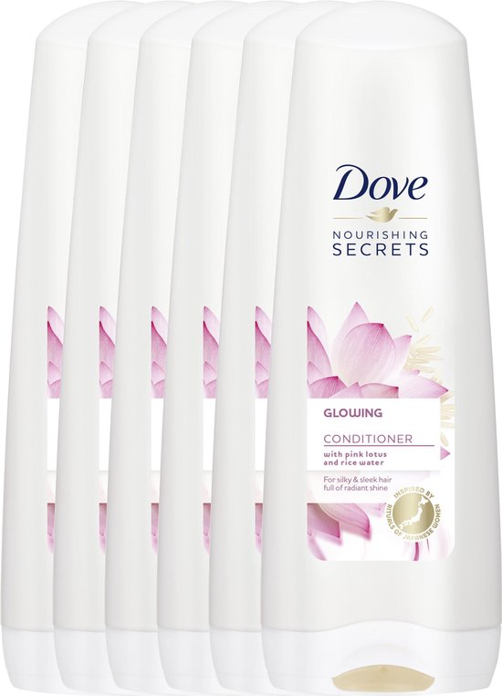 Dove Glowing Conditioner - 6 x 200 ml - Voordeelverpakking