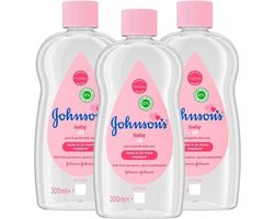 Johnson's Baby Olie 3 x Normaal 300ml- Voordeelverpakking