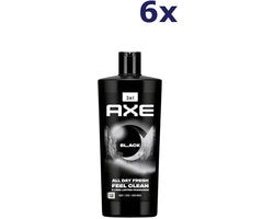6x AXE Douchegel Black 700 ml