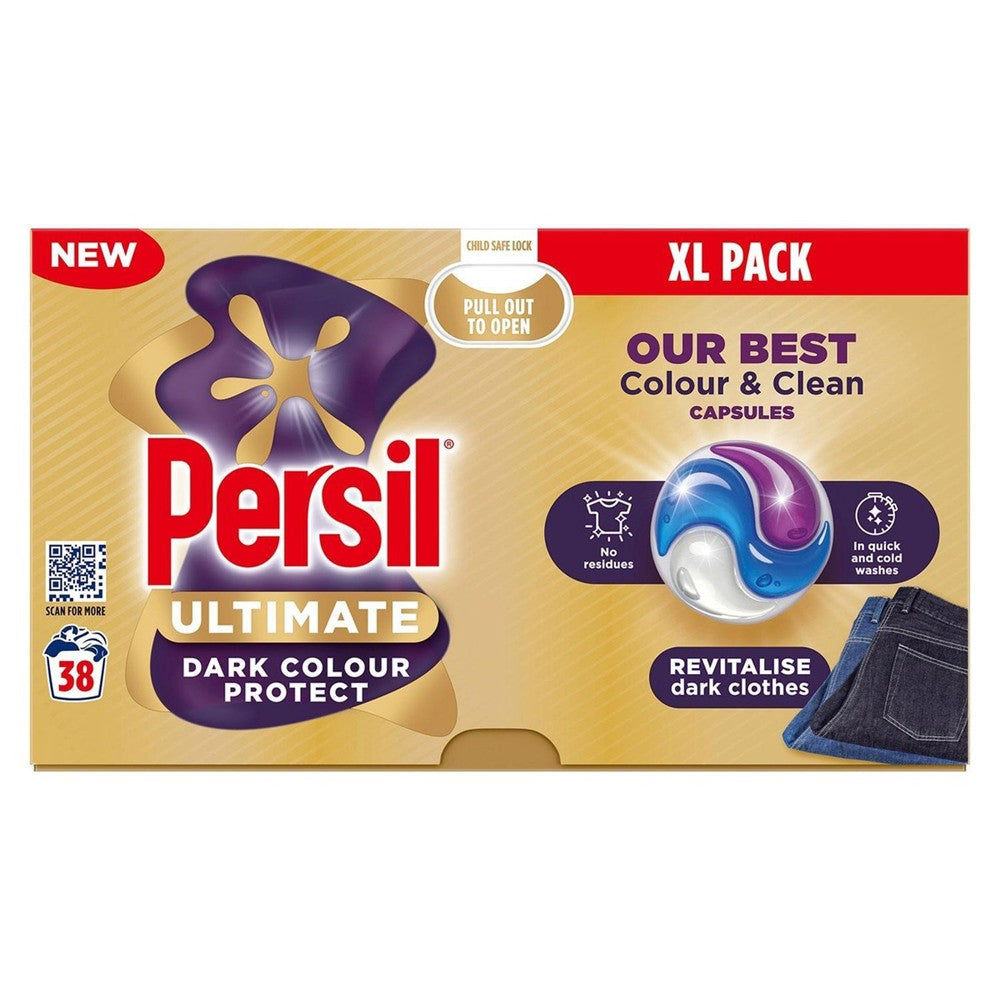 Persil - Wasmiddel - Capsule - Ultimate - Dark Colour Protect - 38Wb/801.8g