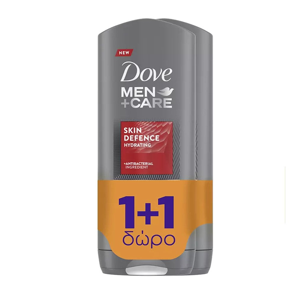 Dove Men + Care - Douchegel - Skin Defence Hydrating - 2x400ml