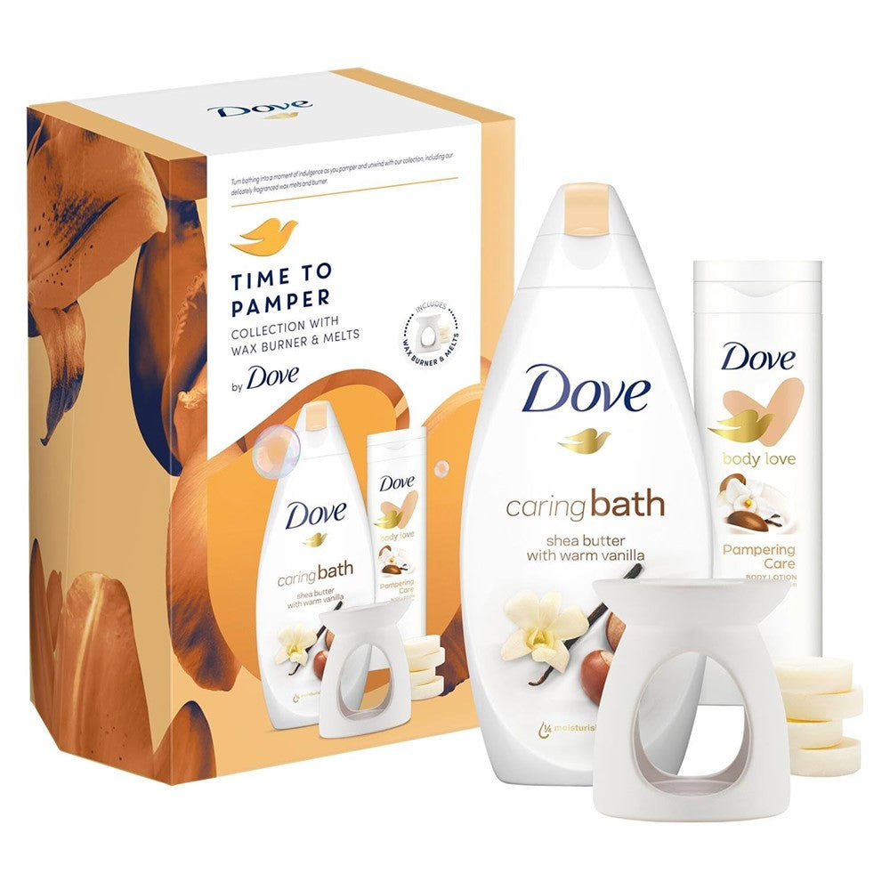Dove - Geschenkset - Douchegel - Time to Pamper - Relaxing Collection - 3 Stuks