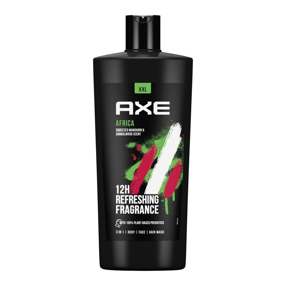Axe - Douchegel - Shampoo - Africa - 3 in 1 - 700ml