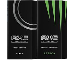 AXE After Shave - MIX - Black & Africa - 2 x 100 ml