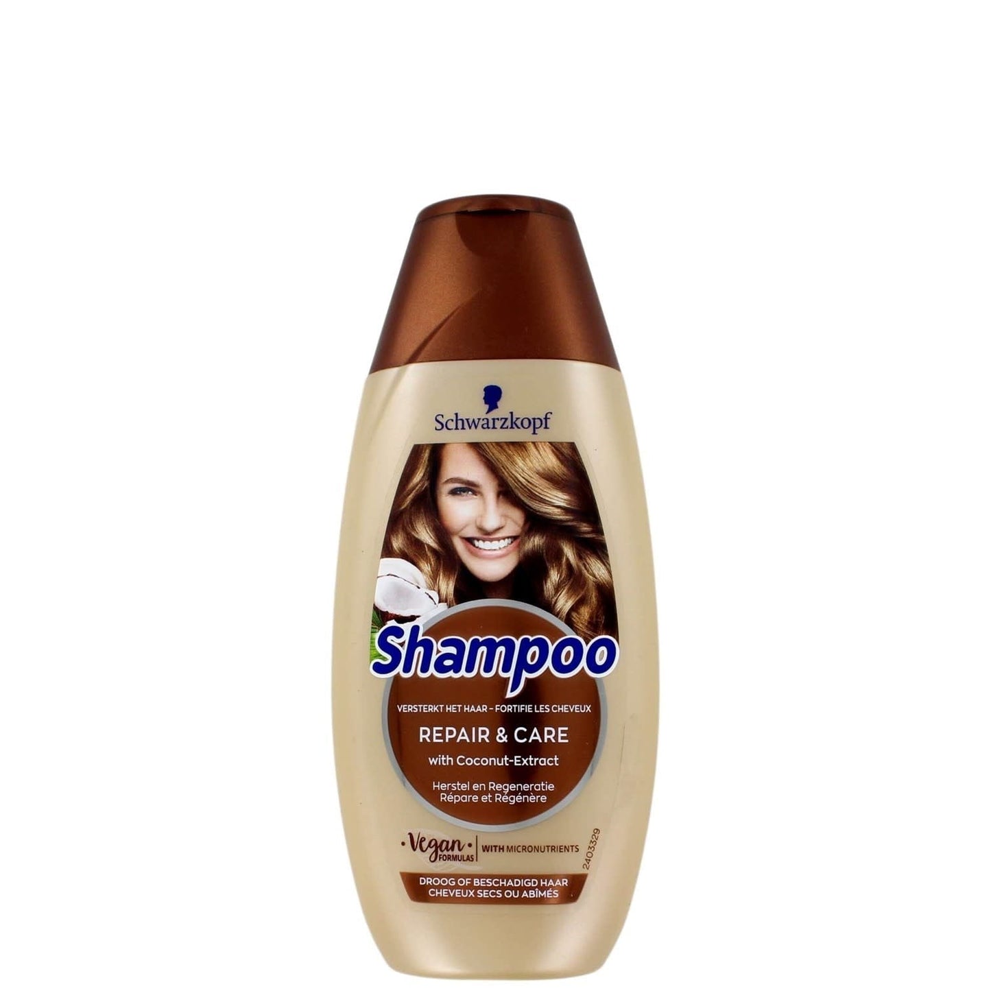 Schwarzkopf - Shampoo - Repair & Care - Droog Of Beschadigd Haar - 250ml