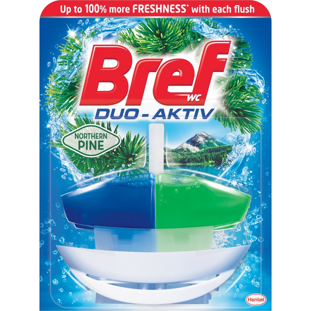 Bref - Toiletblok - Duo Aktiv - Northern Pine - 50ml