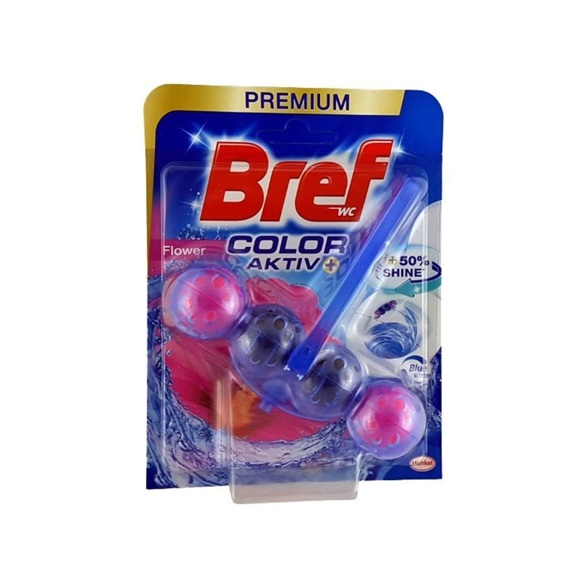 Bref - Toiletblok - Color Aktiv - Flower - 50g