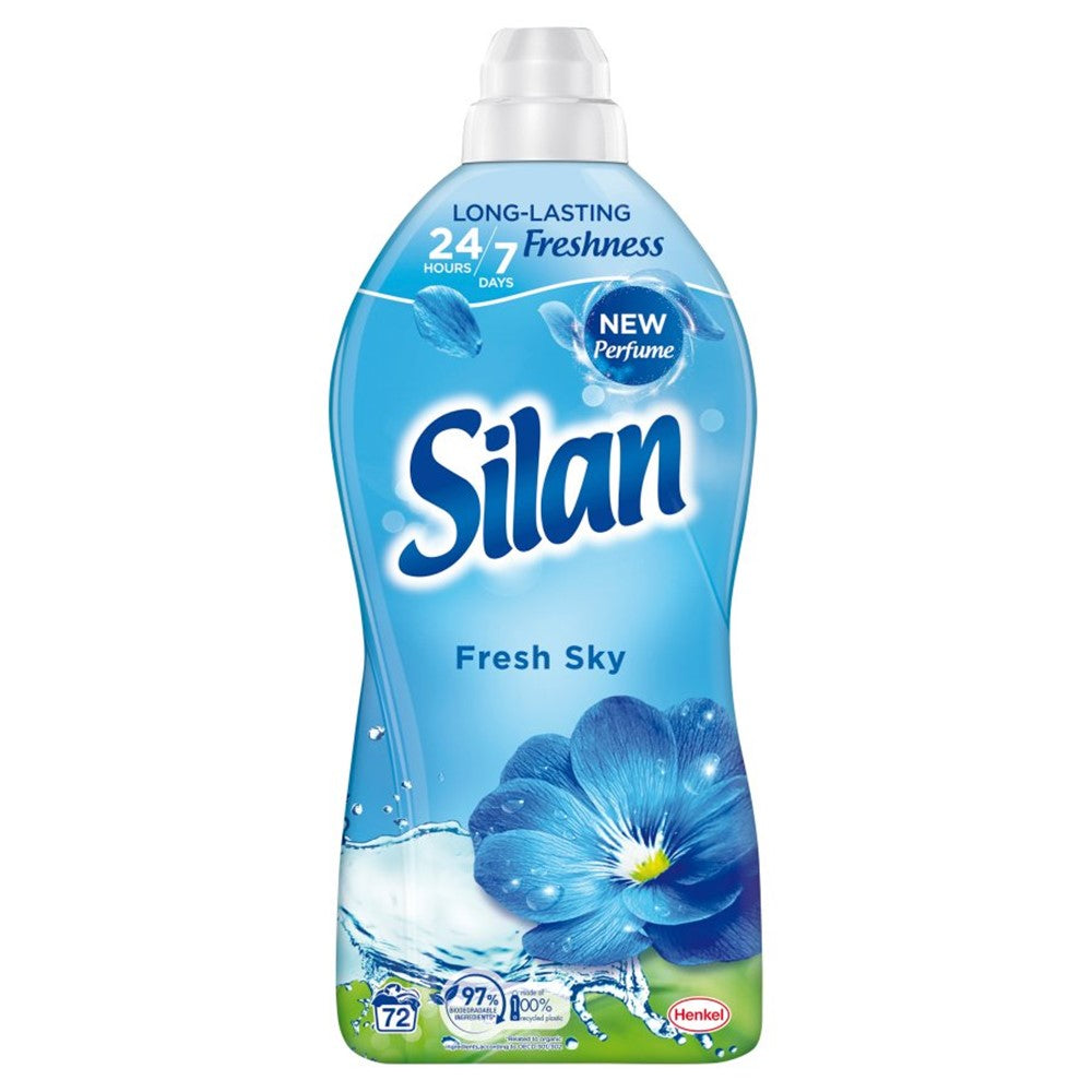 Silan - Wasverzachter - Vloeibaar - Fresh Sky - 72Wb/1,8L