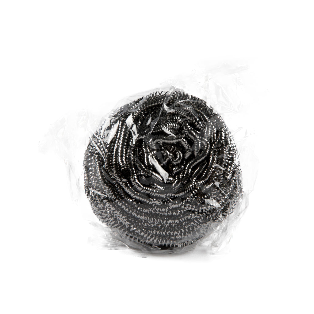 Hyapro - Huishoud artikelen - Inox Pannenspons - 60g - 1 Stuk