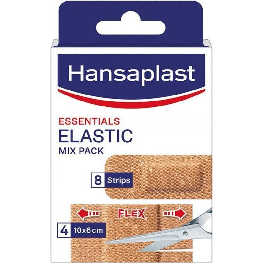 Hansaplast - Pleisters - Essentials - Mix Pack - 8 Strips - 12 Stuks