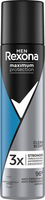 Rexona Men Maximum Protection - Deodorant - Spray - Clean Scent - 100ml
