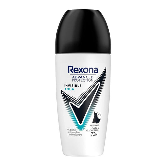 Rexona - Deodorant - Roller - Advanced Protection - Invisible Aqua - 50ml