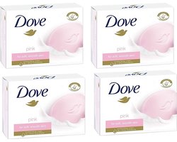 Dove Zeep - Pink / Rose - 4 x 100 Gram