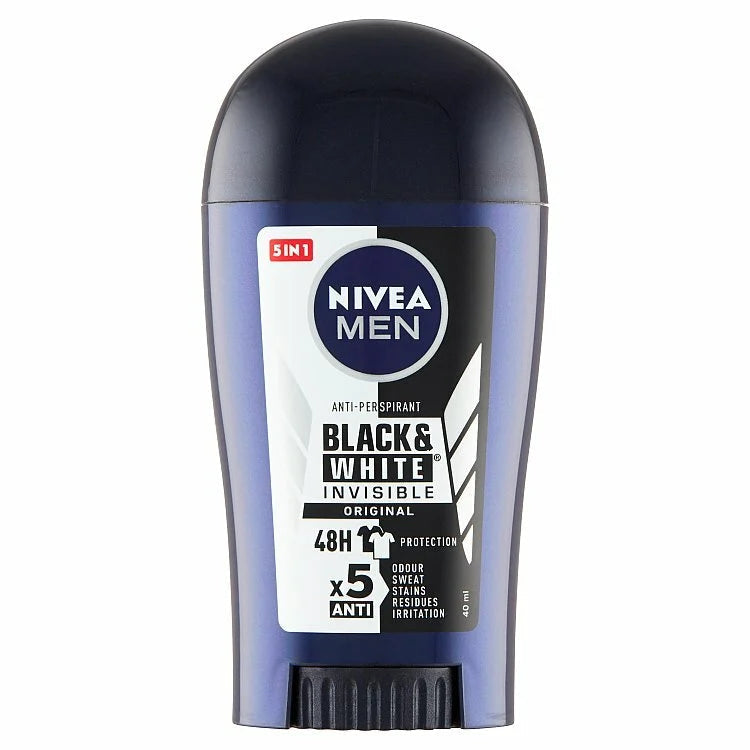 Nivea Men - Deodorant - Stick - Black & White Original - 40ml
