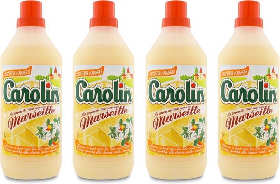 Carolin Vloerreiniger Marseille Oranjebloesem - 4 x 1 l