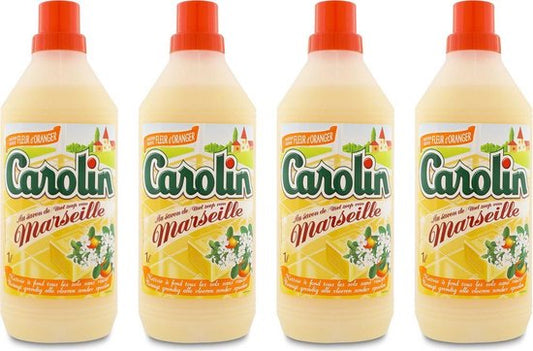 Carolin Vloerreiniger Marseille Oranjebloesem - 4 x 1 l