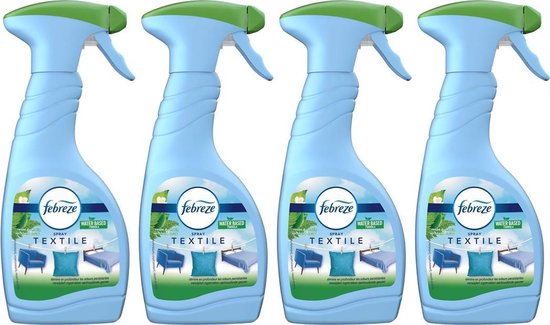 Febreze Textielverfrisser spray Ochtend dauw - 4 x 500 ml