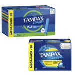 Tampax Compak - Tampons - Gemengde Doos - 5 x Regular + 8 x Super - 2 Assortimenten - 13 Stuks