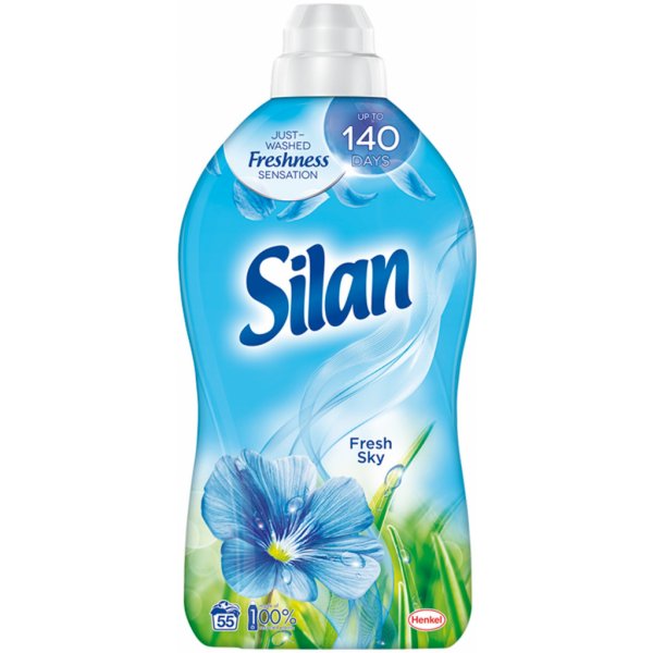 Silan - Wasverzachter - Vloeibaar - Fresh Sky - 55Wb/1375ml