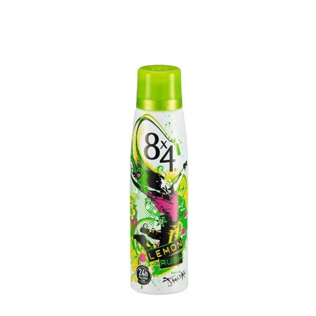 8x4 - Deodorant - Spray - Lemon Rush - 150ml