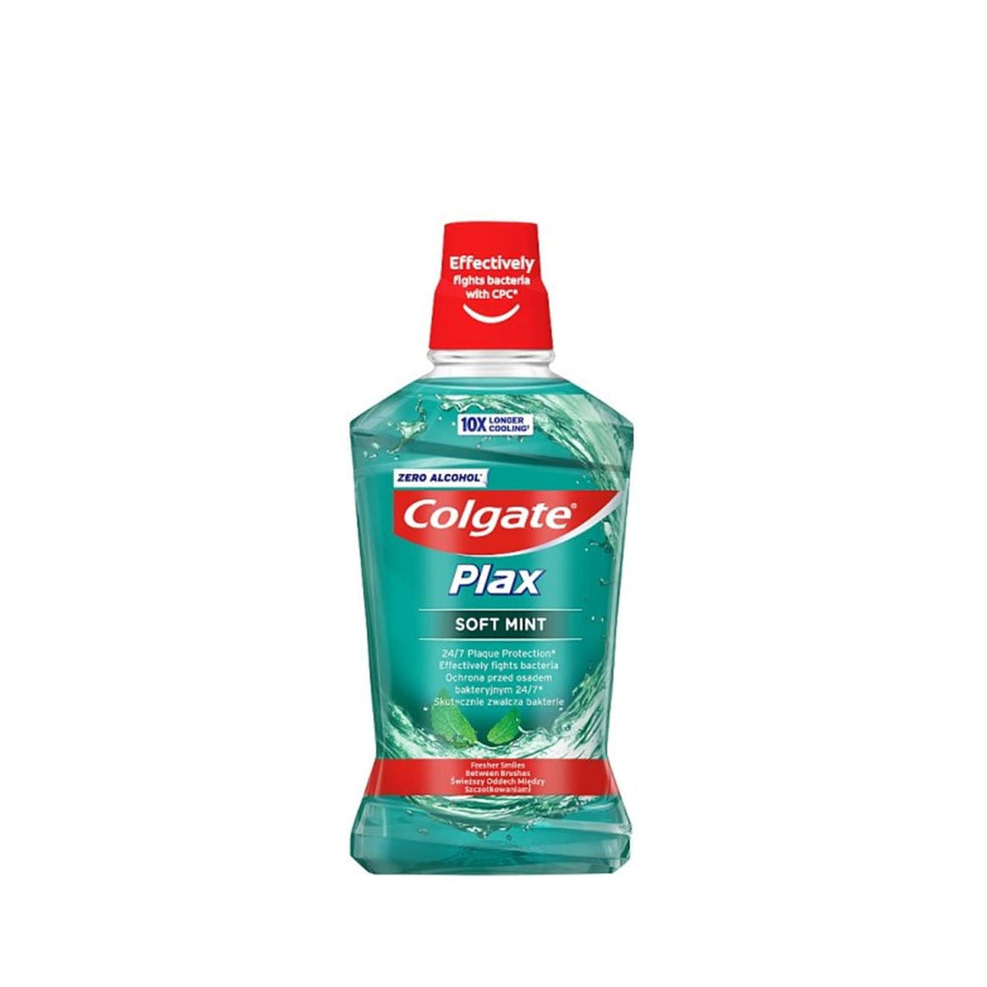Colgate - Mondwater - Plax - Soft Mint - Zero Alcohol - 500ml
