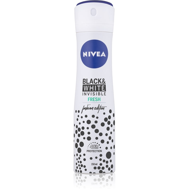 Nivea - Deodorant - Spray - Black & White Invisible Fresh - 150ml