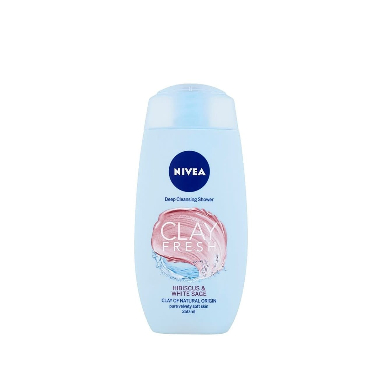 Nivea - Douchegel - Clay Fresh - Hibiscus & White Sage - 250ml
