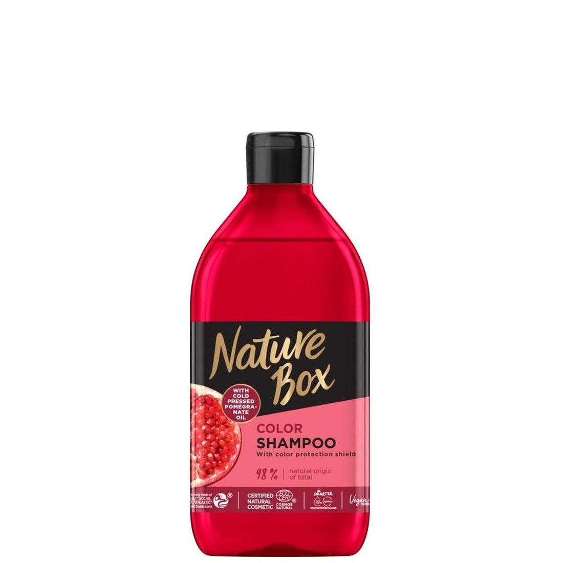 Nature Box - Shampoo - Color - With Cold Pressed Pomegranate Oil - 385ml