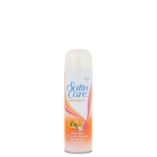 Gillette Satin Care - Scheergel - Radiant Apricot - 200ml