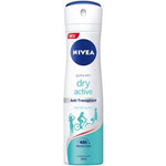 Nivea - Deodorant - Spray - Dry Active - 150ml