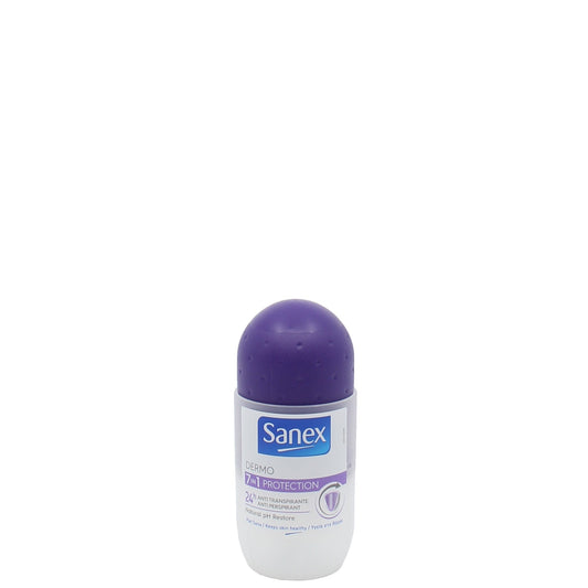 Sanex - Deodorant - Roller - Dermo 7 in 1 Protection - 50ml