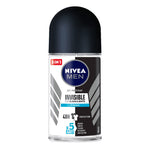 Nivea Men - Deodorant - Roller - Black & White Invisible Fresh - 50ml