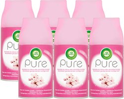 Air Wick - Luchtverfrisser - Navulling - Aziatische Kersenbloesem - 250ml x 6