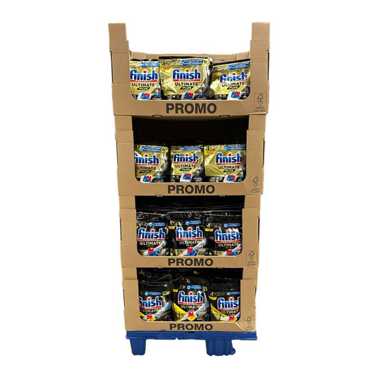 Finish - Display - Vaatwas Capsule - Quantum Power - Ultimate - 4 Assortimenten - 80 Stuks