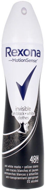 Rexona - Deodorant - Spray - Invisible on black + white clothes - 200ml