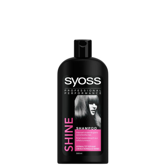 Syoss - Shampoo - Shine - Normaal Tot Dof Haar - 500ml