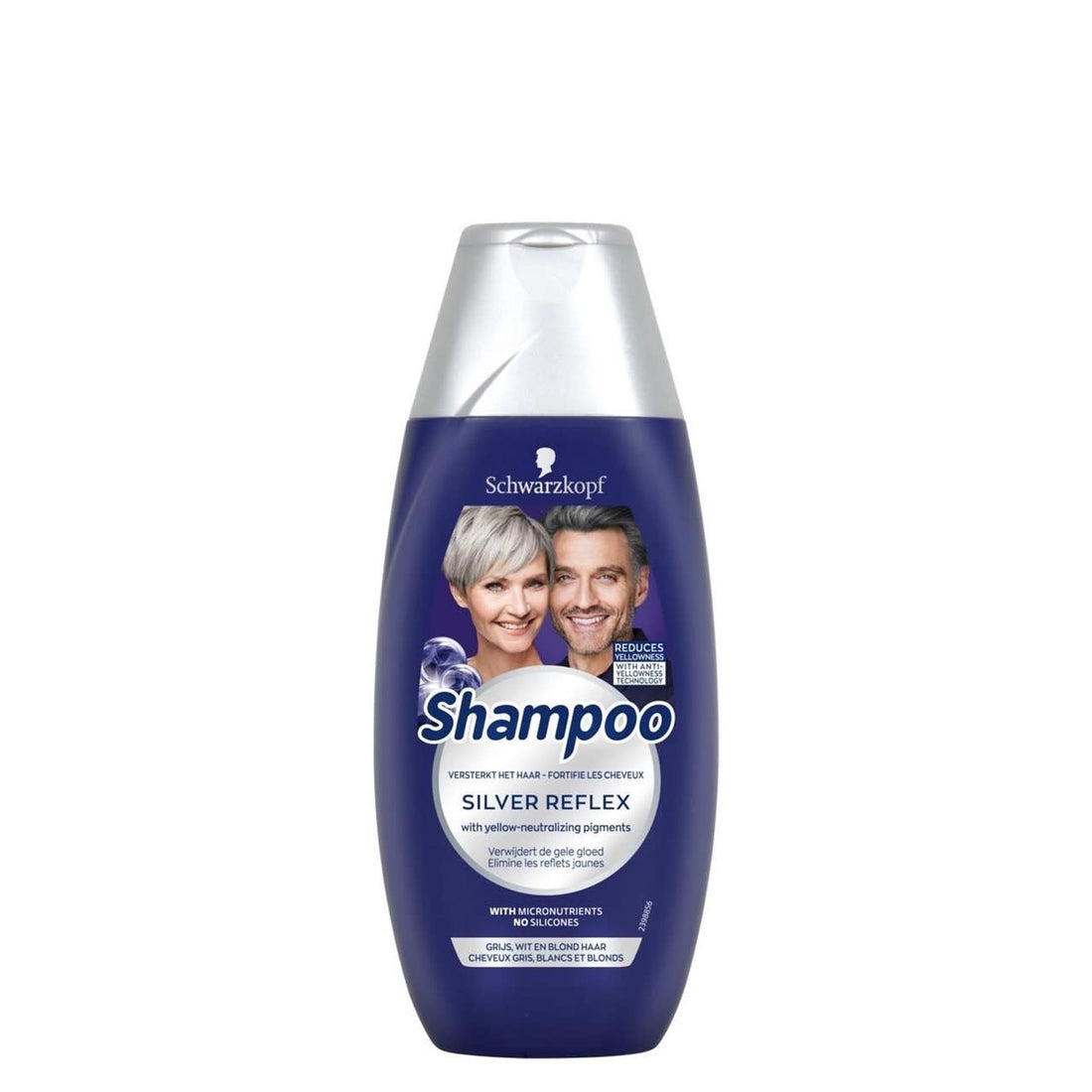 Schwarzkopf - Shampoo - Silver Reflex - Grijs, Wit En Blond Haar - 250ml