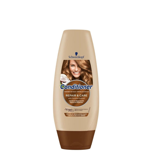 Schwarzkopf - Conditioner - Repair & Care - Droog Of Beschadigd Haar - 250ml