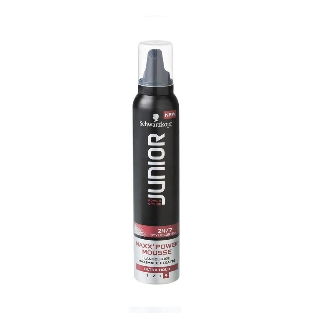 Schwarzkopf Junior - Haarmousse - Maxx' Power Mousse - 4 - 200ml