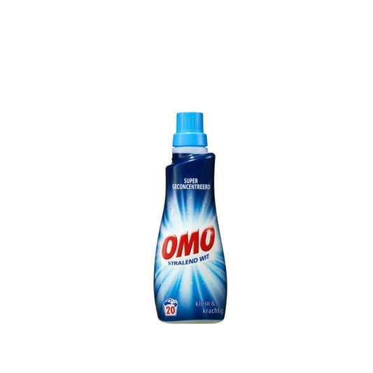 Omo - Wasmiddel - Vloeibaar - Stralend Wit - 20Wb/700ml