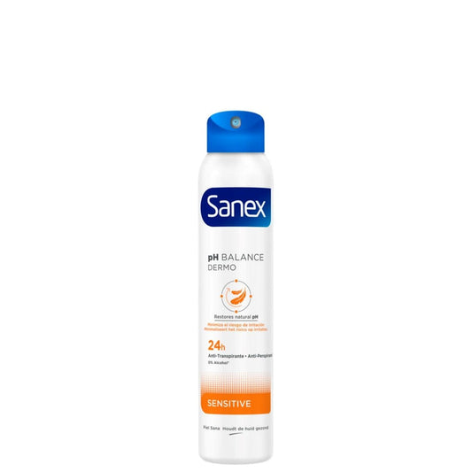 Sanex - Deodorant - Spray - pH Balance Dermo - Sensitive - 200ml